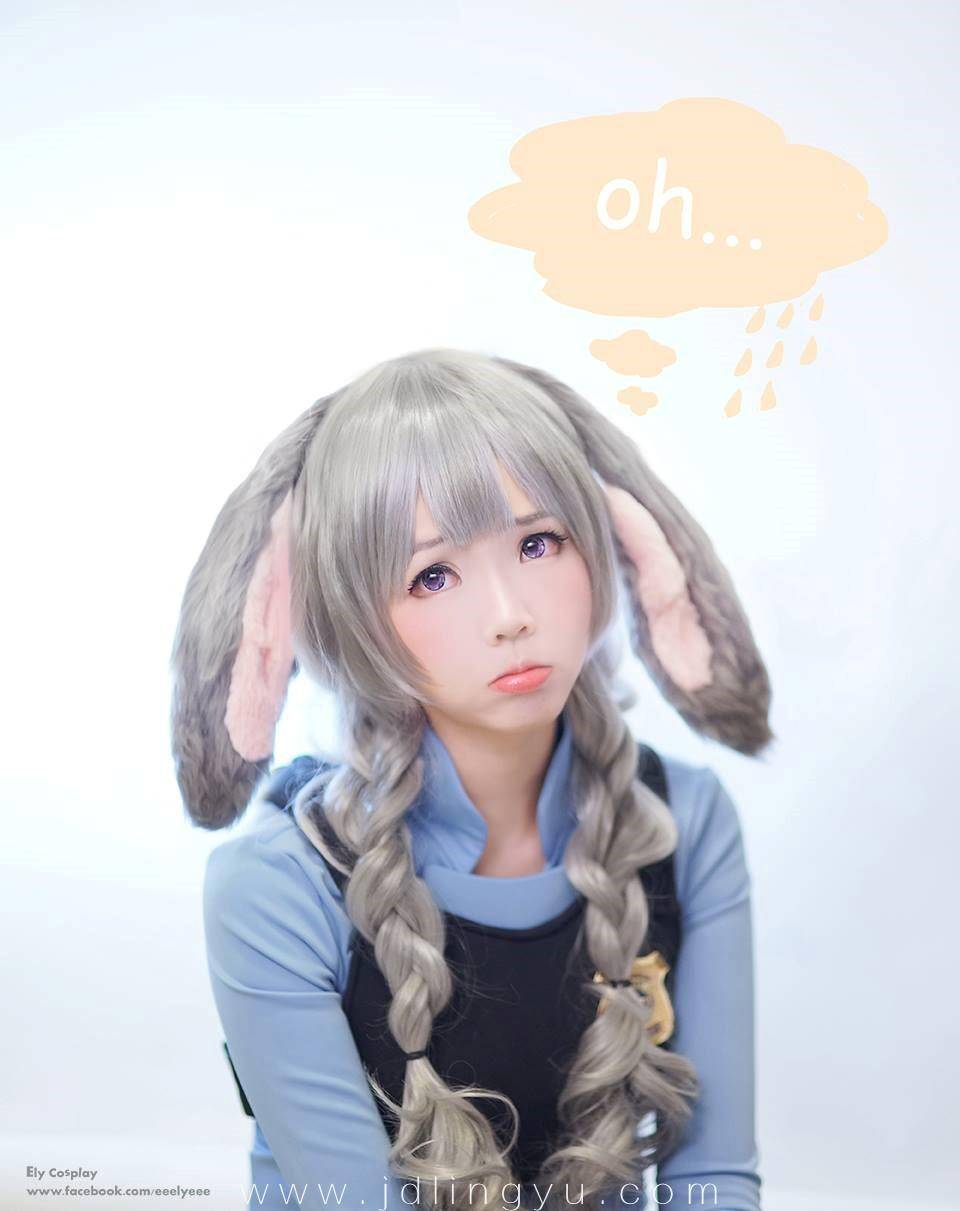 Cosplay福利/名侦探柯南里面的女警-茱蒂cos