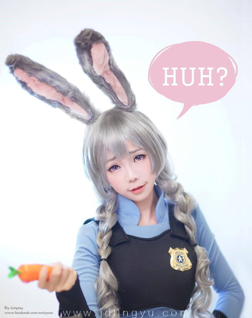 Cosplay福利/名侦探柯南里面的女警-茱蒂cos