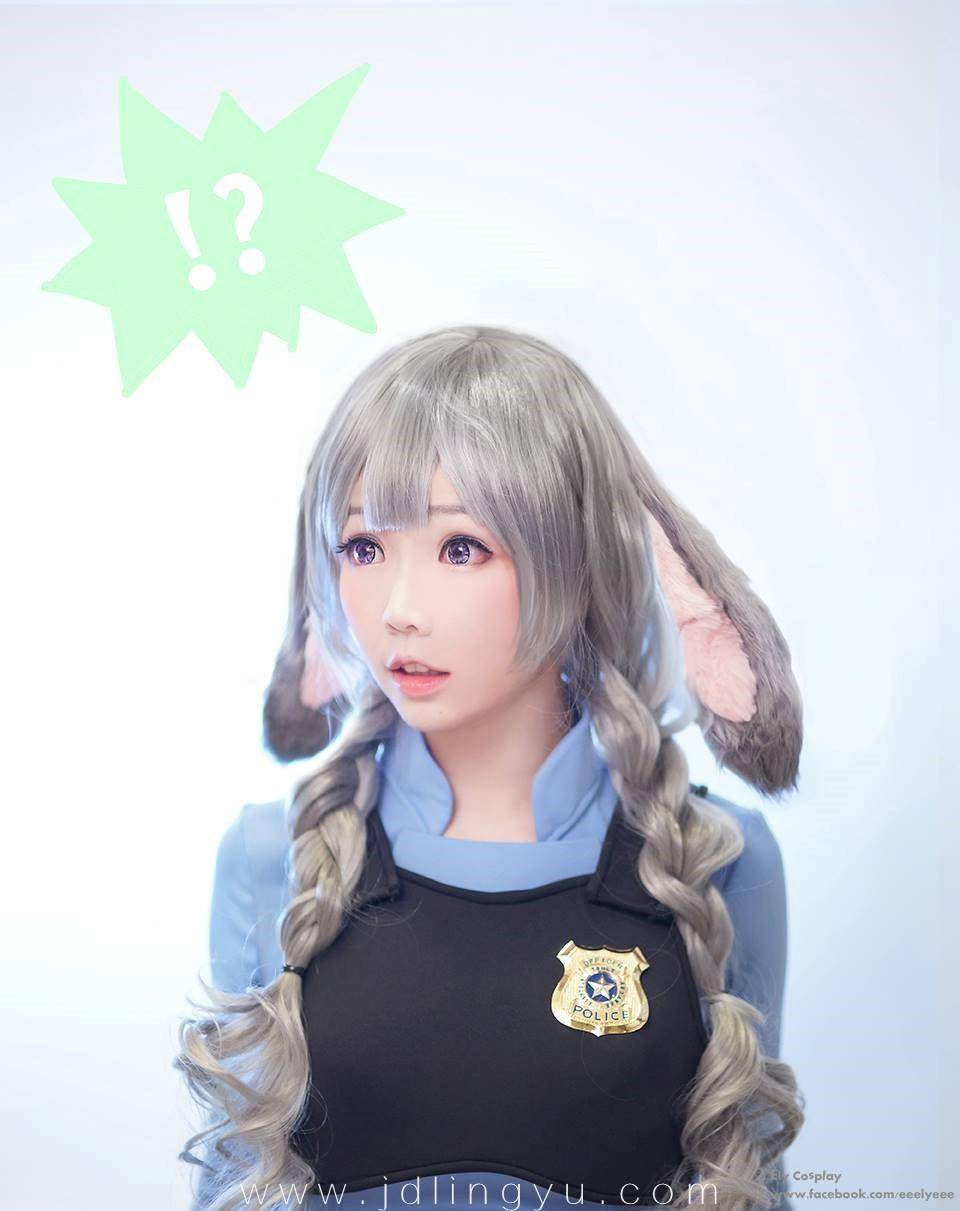 Cosplay福利/名侦探柯南里面的女警-茱蒂cos
