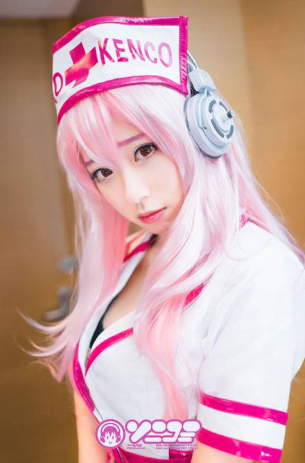 Cosplay福利/索尼子护士装黑丝福利COS