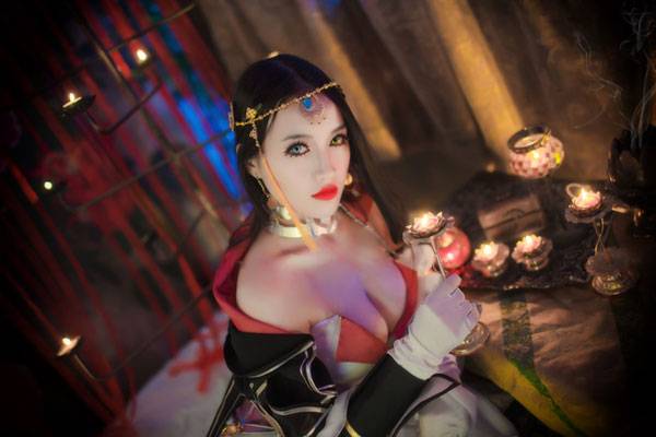 Cosplay福利/《剑网3》明教成女福利COS