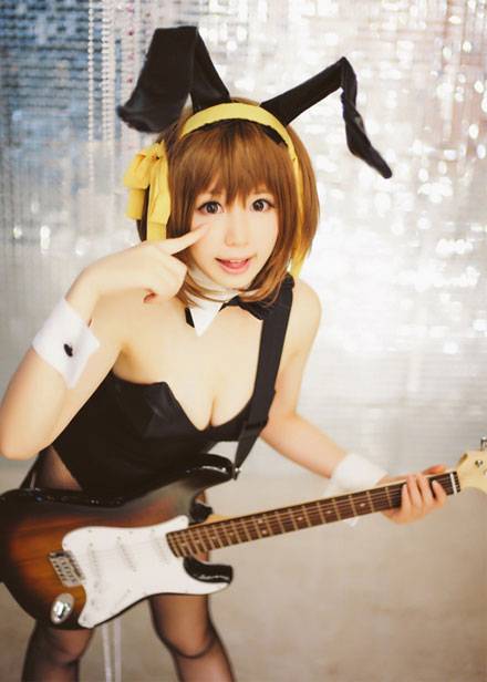 Cosplay福利/凉宫春日兔女郎黑丝福利COS
