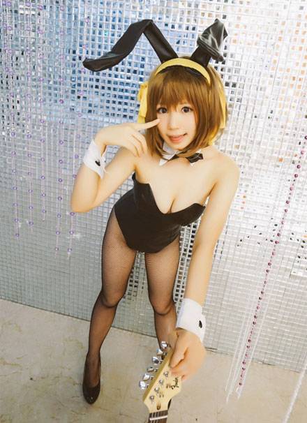 Cosplay福利/凉宫春日兔女郎黑丝福利COS