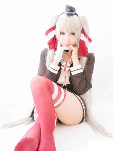 Cosplay福利/舰娘天津风11区萌妹福利cos