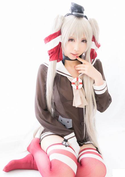 Cosplay福利/舰娘天津风11区萌妹福利cos