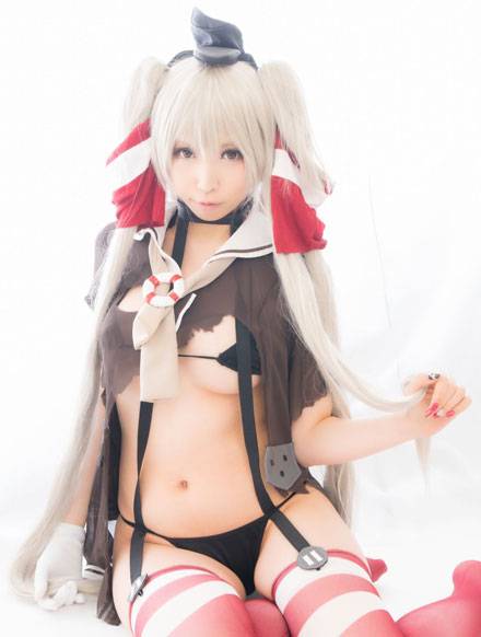 Cosplay福利/舰娘天津风11区萌妹福利cos