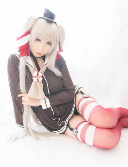 Cosplay福利/舰娘天津风11区萌妹福利cos