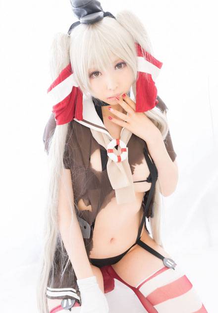 Cosplay福利/舰娘天津风11区萌妹福利cos