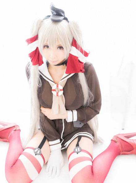 Cosplay福利/舰娘天津风11区萌妹福利cos