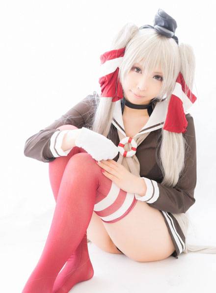 Cosplay福利/舰娘天津风11区萌妹福利cos
