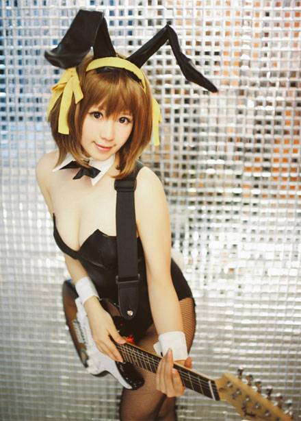 Cosplay福利/可爱妹子矢泽妮可水着COS