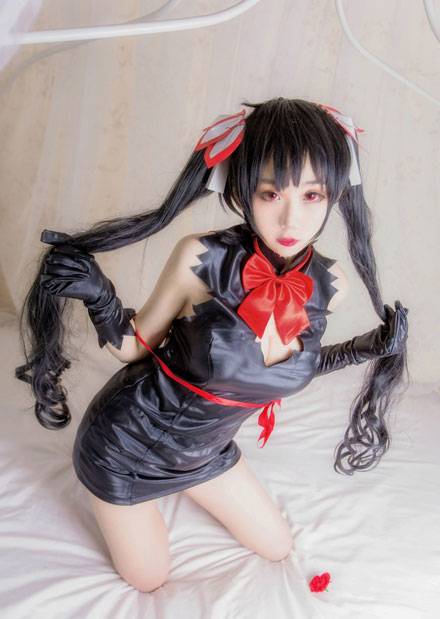 Cosplay福利/赫斯缇雅黑化版COS
