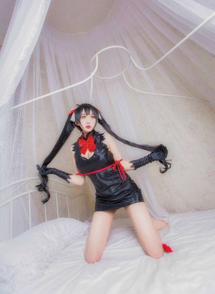 Cosplay福利/赫斯缇雅黑化版COS