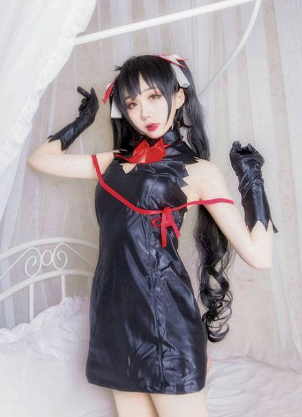 Cosplay福利/赫斯缇雅黑化版COS