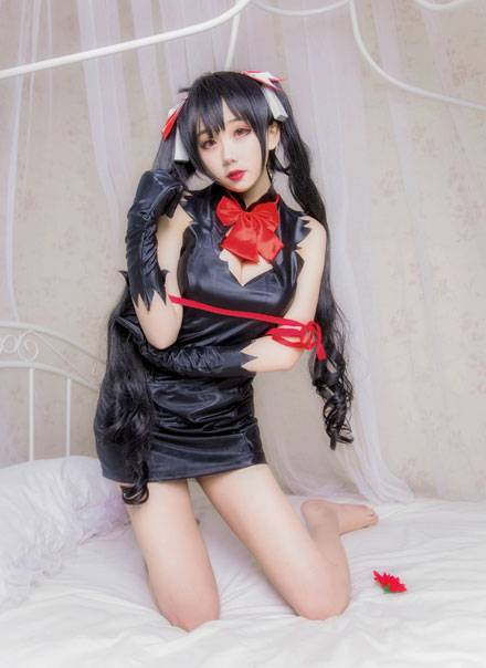 Cosplay福利/赫斯缇雅黑化版COS