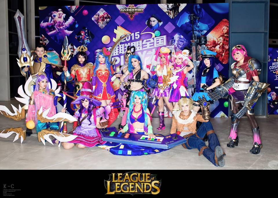 Cosplay福利/2015年英雄联盟cosplay大赛图片精选