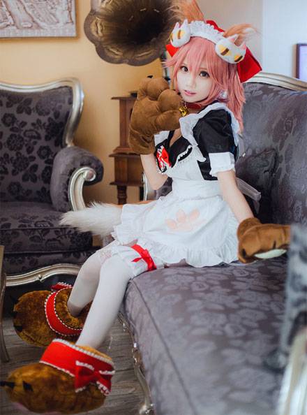 Cosplay福利/清纯萌妹舰娘舰娘伊达COS