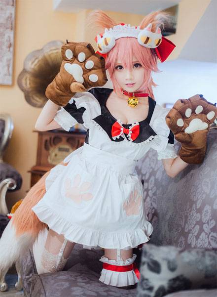 Cosplay福利/清纯萌妹舰娘舰娘伊达COS