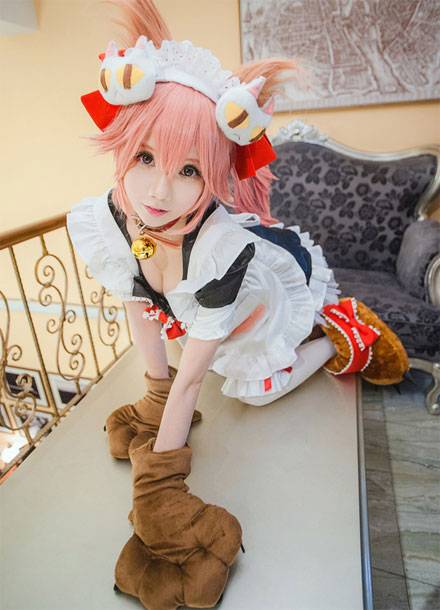 Cosplay福利/清纯萌妹舰娘舰娘伊达COS