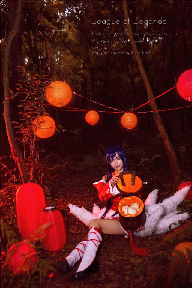 Cosplay福利/英雄联盟lol阿狸真人cosplay