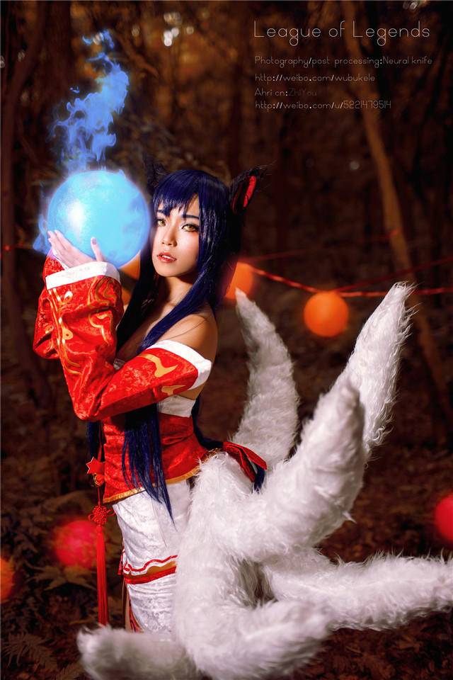 Cosplay福利/英雄联盟lol阿狸真人cosplay