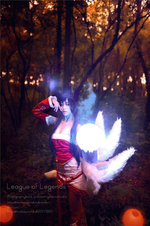 Cosplay福利/英雄联盟lol阿狸真人cosplay