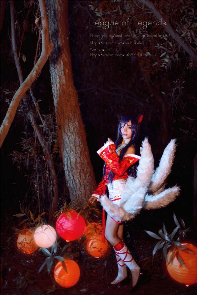 Cosplay福利/英雄联盟lol阿狸真人cosplay