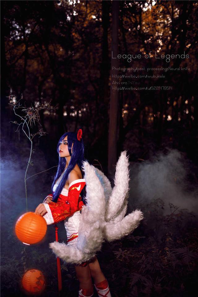 Cosplay福利/英雄联盟lol阿狸真人cosplay