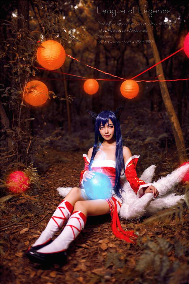 Cosplay福利/英雄联盟lol阿狸真人cosplay