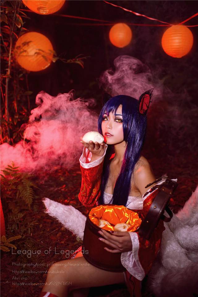 Cosplay福利/英雄联盟lol阿狸真人cosplay
