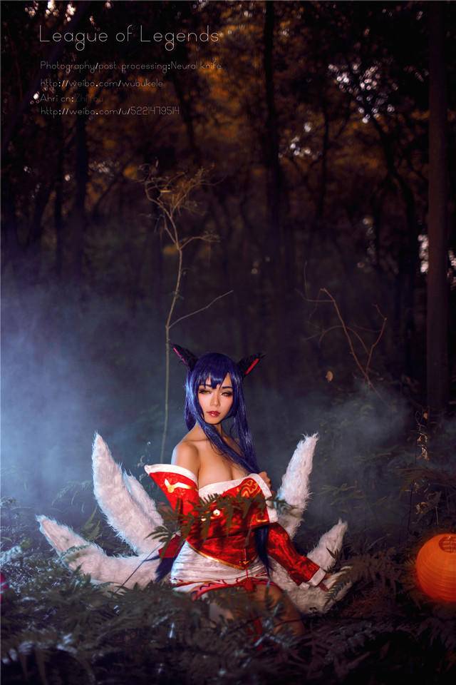 Cosplay福利/英雄联盟lol阿狸真人cosplay