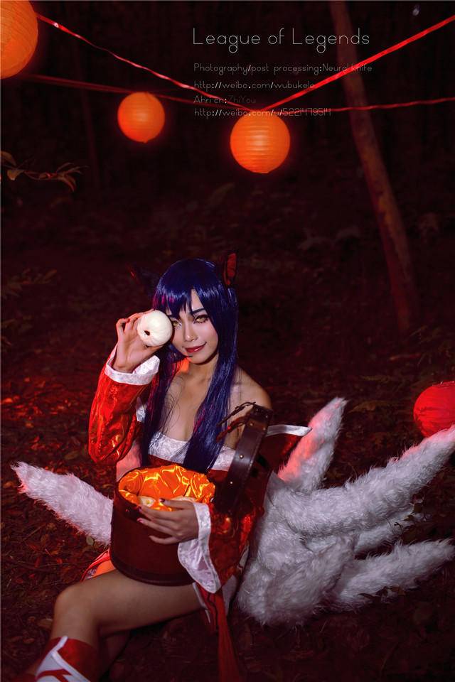 Cosplay福利/英雄联盟lol阿狸真人cosplay