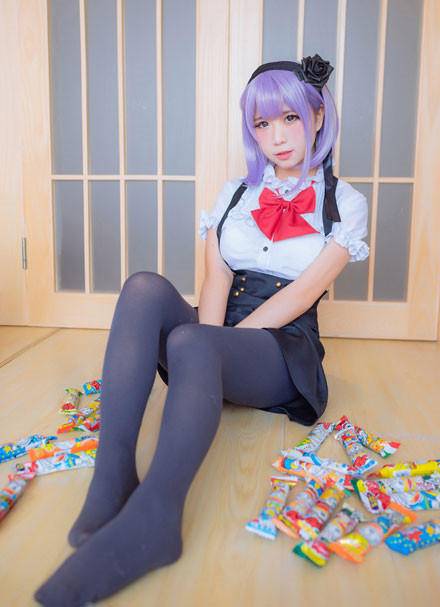 Cosplay福利/日本2016新番《粗点心战争》cosplay