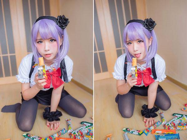 Cosplay福利/日本2016新番《粗点心战争》cosplay