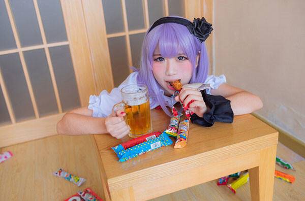 Cosplay福利/日本2016新番《粗点心战争》cosplay