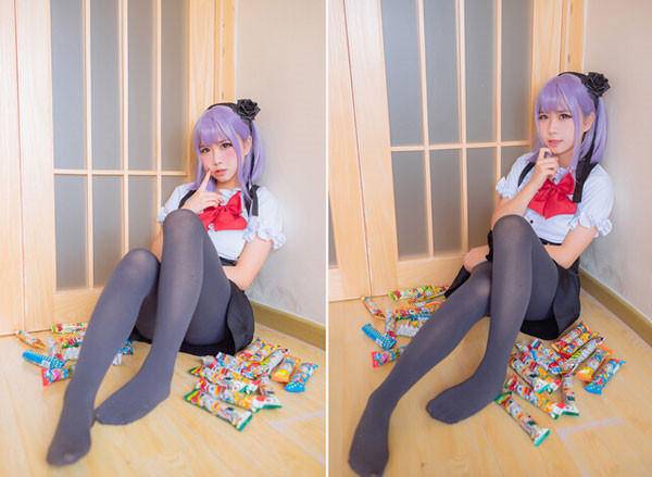 Cosplay福利/日本2016新番《粗点心战争》cosplay