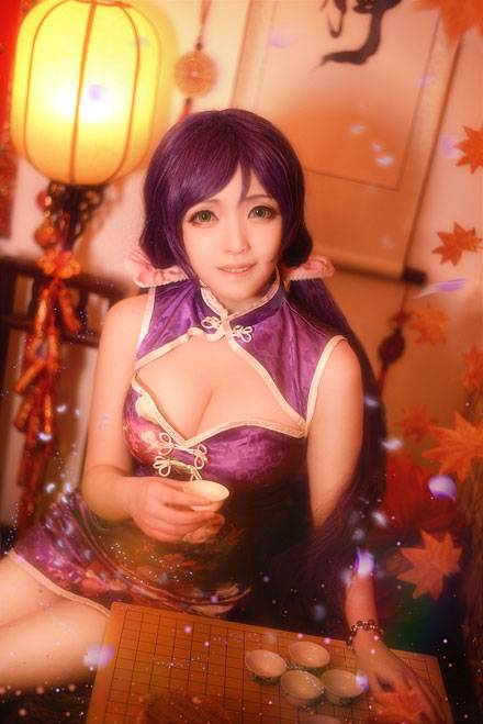 Cosplay福利/miyuko矢泽妮可女仆觉醒cosplay