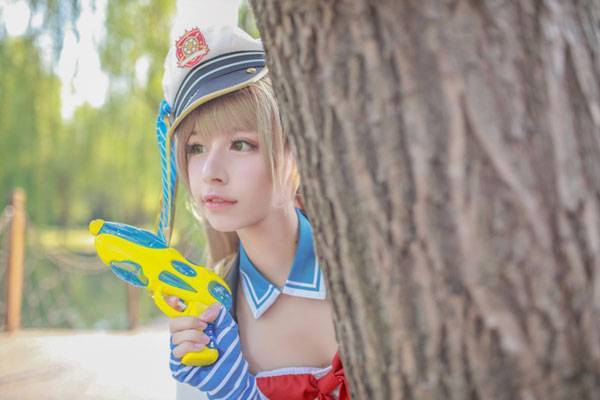 Cosplay福利/春日野穹旗袍COS