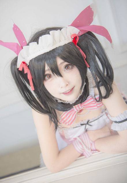 Cosplay福利/矢泽妮可白色情人节COS