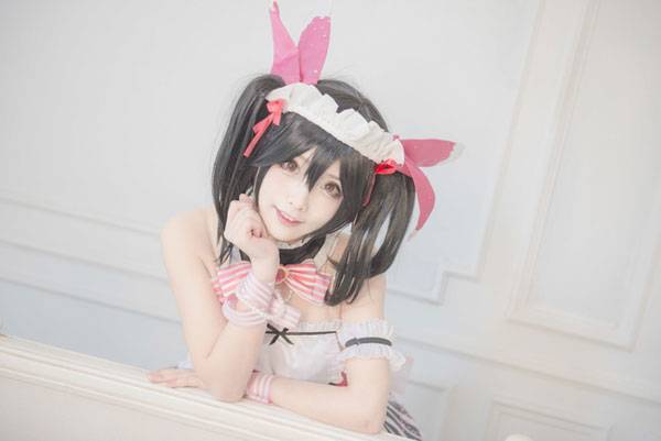 Cosplay福利/矢泽妮可白色情人节COS
