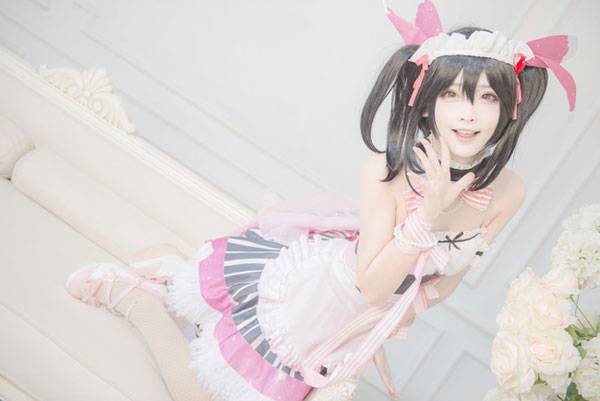 Cosplay福利/矢泽妮可白色情人节COS