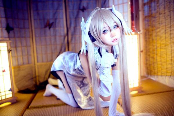 Cosplay福利/矢泽妮可白色情人节COS