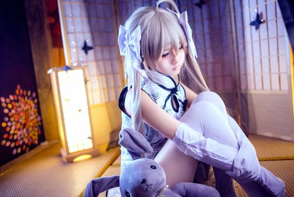 Cosplay福利/矢泽妮可白色情人节COS