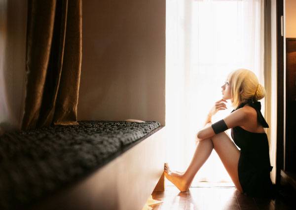 Cosplay福利/《fate》黑化saber水着性感cosplay