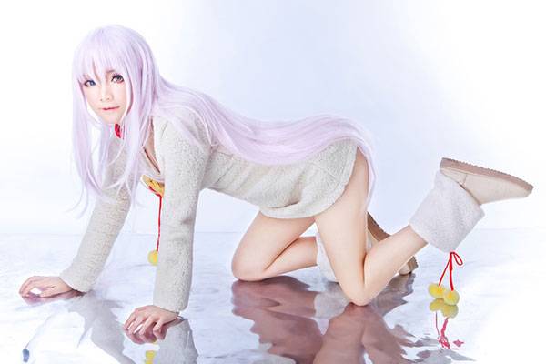 Cosplay福利/清纯萌妹矢泽妮可旗袍觉醒cosplay