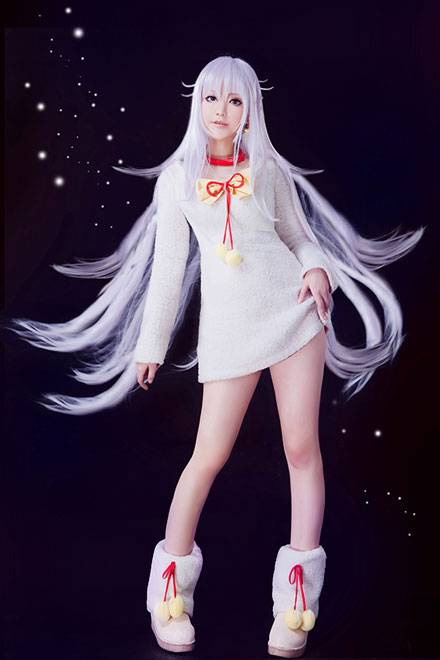 Cosplay福利/清纯萌妹矢泽妮可旗袍觉醒cosplay