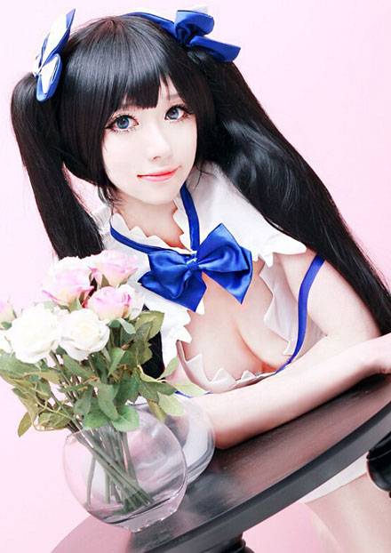 Cosplay福利/韩国清纯萌妹SAIDA赫斯缇雅cosplay