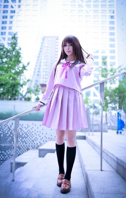 Cosplay福利/《野良神》壹岐日和制服cosplay