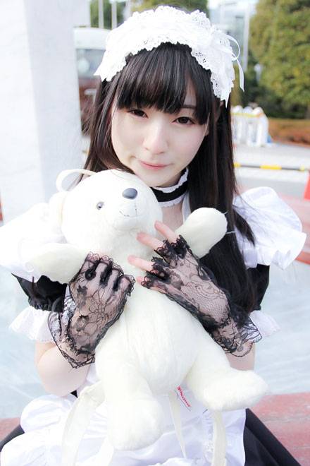 Cosplay福利/萌妹赫斯缇雅性感甜美cosplay