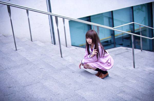 Cosplay福利/《野良神》壹岐日和制服cosplay